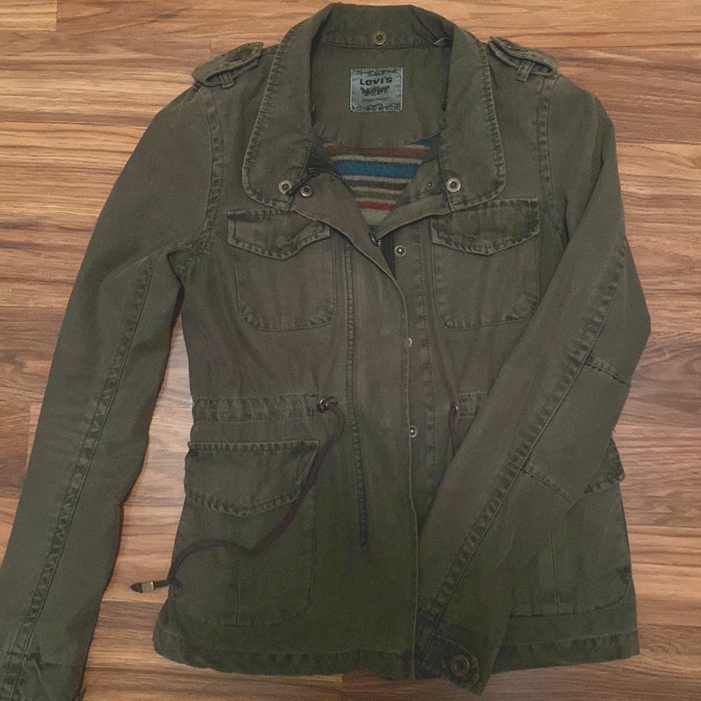 Levi Army Green Jacket